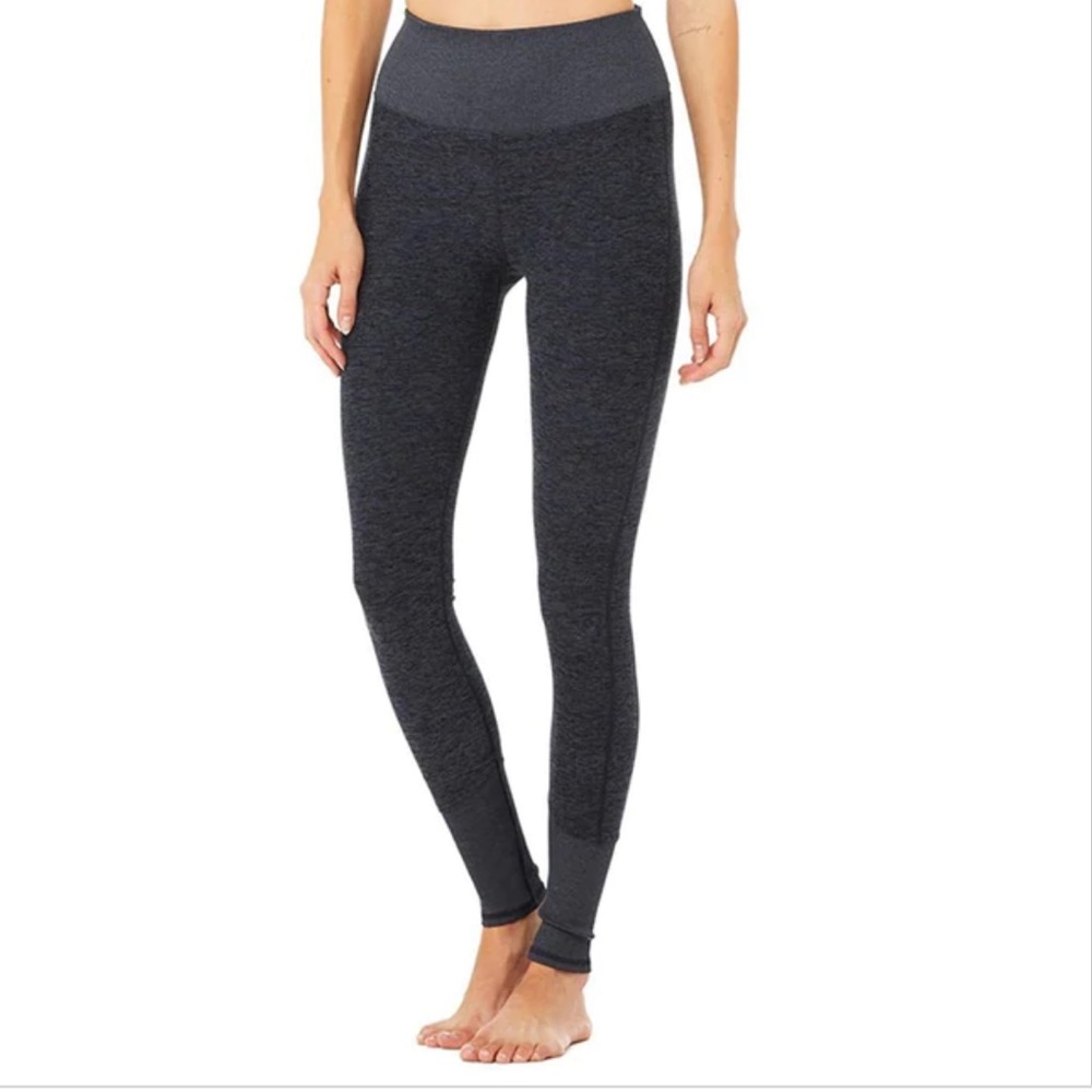 Alo soft lounge legging in Navy heather